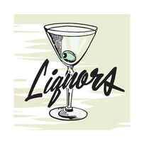 Liquors and Martini by CSA Images