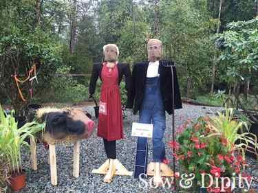 American Gothic Scarecrow