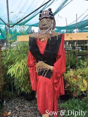 Tibet Monk Scarecrow