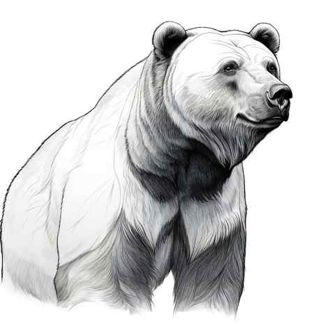 polar bear color pencil drawing poyeelam0321 Flickr