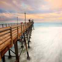 Oceanside Sunset 5 by Larry Marshall