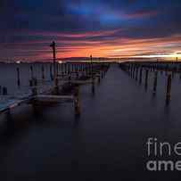 Barnegat Bay a Final Sunset by Marco Crupi