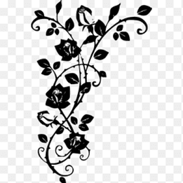 Rose Thorns, spines, and prickles Vine Drawing, rose, leaf, branch png thumbnail