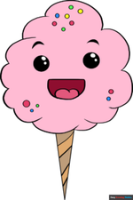 How to Draw Cotton Candy Featured Image