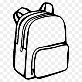 backpack illustration, Coloring book Backpack Bag School Drawing, backpack, angle, white, child png thumbnail