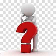 red question mark, Question mark , thinking man transparent background PNG clipart thumbnail