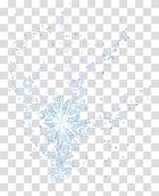 snow flakes illustration, Elsa Snowflake Desktop , magic transparent background PNG clipart thumbnail