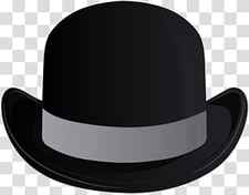 Bowler hat Fedora Headgear , hats transparent background PNG clipart thumbnail