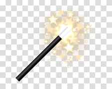 black and white magic wand, Wand Magician , Magic Wand transparent background PNG clipart thumbnail