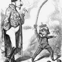 The Giant And The Dwarf, 1859 by Print Collector